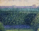 River landscape by Keith New, pastel on paper, offered Jun 2024