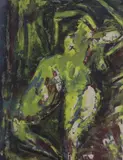Colour screenprint by Cliff Holden, 1975, screenprint, sold May 2024
