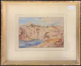 Toledo by Muriel Inwood, watercolour, offered Oct 2024