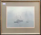 Fogbound by Margaret Glass, pastel, sold Aug 2024