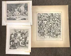 Untitled by William Hogarth, engraving, sold Aug 2024