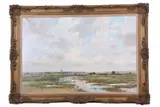 Horsey Mill by Colin Burns, oil on canvas, offered Jul 2024