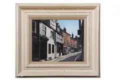 Elm Hill by Jeremy Barlow, oil on board, sold Jul 2024