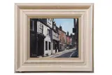 Elm Hill by Jeremy Barlow, oil on board, sold Jul 2024