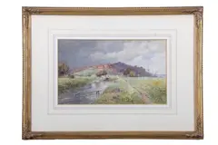 Rye Sussex by Frederick George Cotman, watercolour, sold Jul 2024