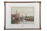 On The Wensum by Thomas Lound, watercolour, sold Jul 2024