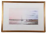 Norfolk Estuary by Martin Sexton, watercolour, sold Jul 2024