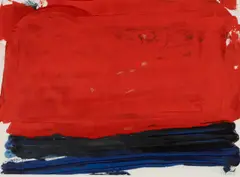 Untitled by Prudence Walters, acrylic on paper, offered Mar 2025