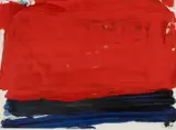 Untitled by Prudence Walters, acrylic on paper, offered Mar 2025