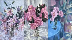 One is by Bryn Richards, oil on board, sold Mar 2025