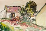 Untitled by Will Evans, watercolour, offered Mar 2025
