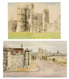 Untitled by David Tindle, 1954, watercolour, sold Mar 2025