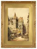 Untitled by Charles James Keats, watercolour, offered Mar 2025