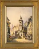 Untitled by Charles James Keats, watercolour, offered Mar 2025
