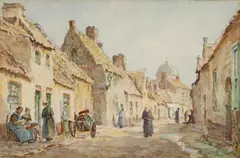 Untitled by Tom Clough, watercolour, offered Mar 2025