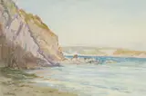 Untitled by Tom Clough, watercolour, sold Mar 2025