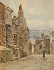 Untitled by Tom Clough, watercolour, offered Mar 2025