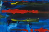 Untitled by Prudence Walters, watercolour & acrylic, sold Mar 2025