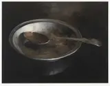 Spoon and Plate by John Macfarlane, print, sold Mar 2025