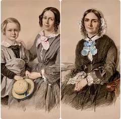 Untitled by John Gilbert, 1852, pencil, sold Mar 2025