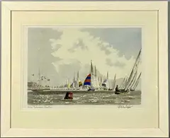 Limited edition by Charles Bell, print, sold Mar 2025