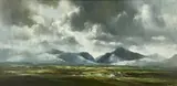 Untitled by David Weston, oil on canvas, sold Mar 2025
