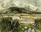 Untitled by Gwilym Prichard, oil on canvas, sold Mar 2025