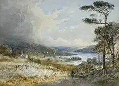 Untitled by Thomas Creswick, watercolour, sold Mar 2025
