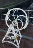 Dock Wheel by Philip Muirden, mixed media, offered Jan 2025