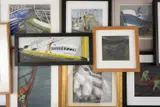 Untitled by Philip Muirden, mixed media, sold Jan 2025