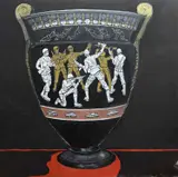 Sport of War Trophy by Philip Muirden, oil on canvas, sold Jan 2025
