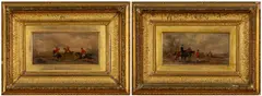 Untitled by Rudolph Stone, oil on board, sold Jan 2025