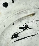 The Game by Prudence Walters, mixed media, sold Jan 2025