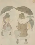 Untitled by Vera Bassett, watercolour, sold Jan 2025