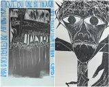 Untitled by Paul Peter Piech, 1970, woodcut, sold Jan 2025