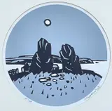 Coloured screenprint - circular format by Kyffin Williams Ra limited edition, screenprint, sold Jan 2025