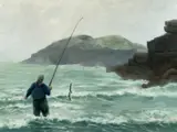 More Seaweed! by Alison Bradley, oil on canvas, sold Jan 2025