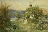 Untitled by Walter Emsley, 1906, watercolour, sold Dec 2024
