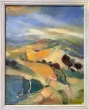 November Light by Elizabeth Haines, oil on board, sold Nov 2024