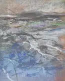 Untitled by Chris Griffin, oil on board, sold Nov 2024
