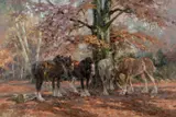 Untitled by Rosemary Sarah Welch, oil on canvas, sold Nov 2024