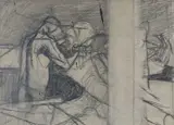 Untitled by Keith Vaughan, pencil, sold Nov 2024