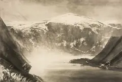 Limited edition by Norman Ackroyd, pencil, sold Nov 2024
