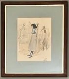 Dosh! by Charles E. Gatehouse, watercolour, sold Aug 2026