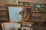 to include nineteen framed Cash's woven pictures of birds, Still life oil by Pictures And Prints Etc, oil on canvas, sold Apr 2022