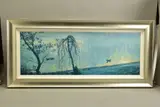 Mist on the thames by Rolf Harris, print, sold Apr 2022