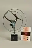 Elevation by Jennine Parker, bronze, sold Apr 2022