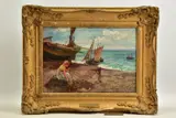 Untitled by Francis Sydney Muschamp, oil on canvas, sold Mar 2022