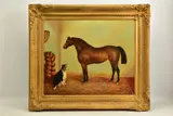 Untitled by J. Harris, 1846, oil on canvas, sold Mar 2022