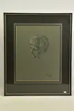 A charcoal portrait sketch of a young boy by Anthony Brandt, CHARCOAL, sold Mar 2022